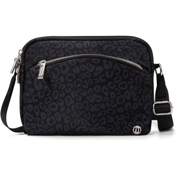 Handbags - Small Crossbody Bag Women Waterproof Nylon Multi-Pocket Adjustable Strap